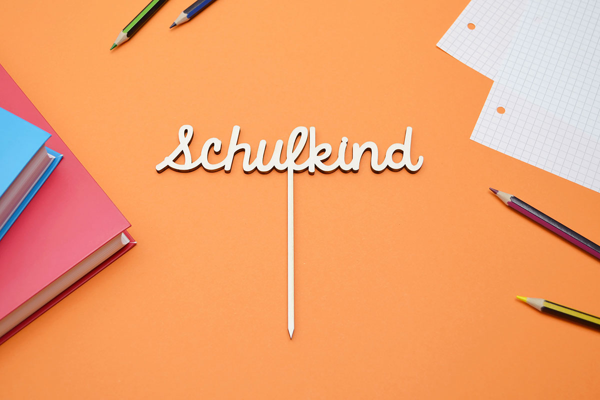 Cake-Topper Schulkind