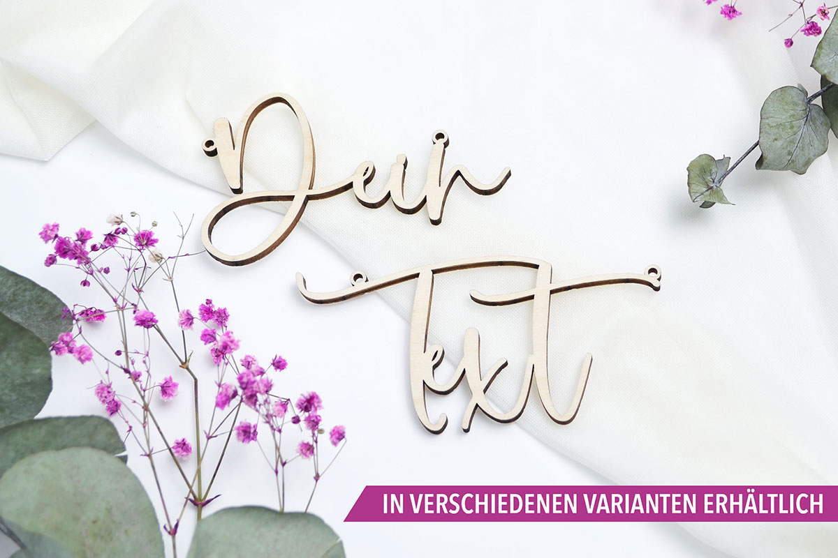 Stuhlanhänger aus Holz