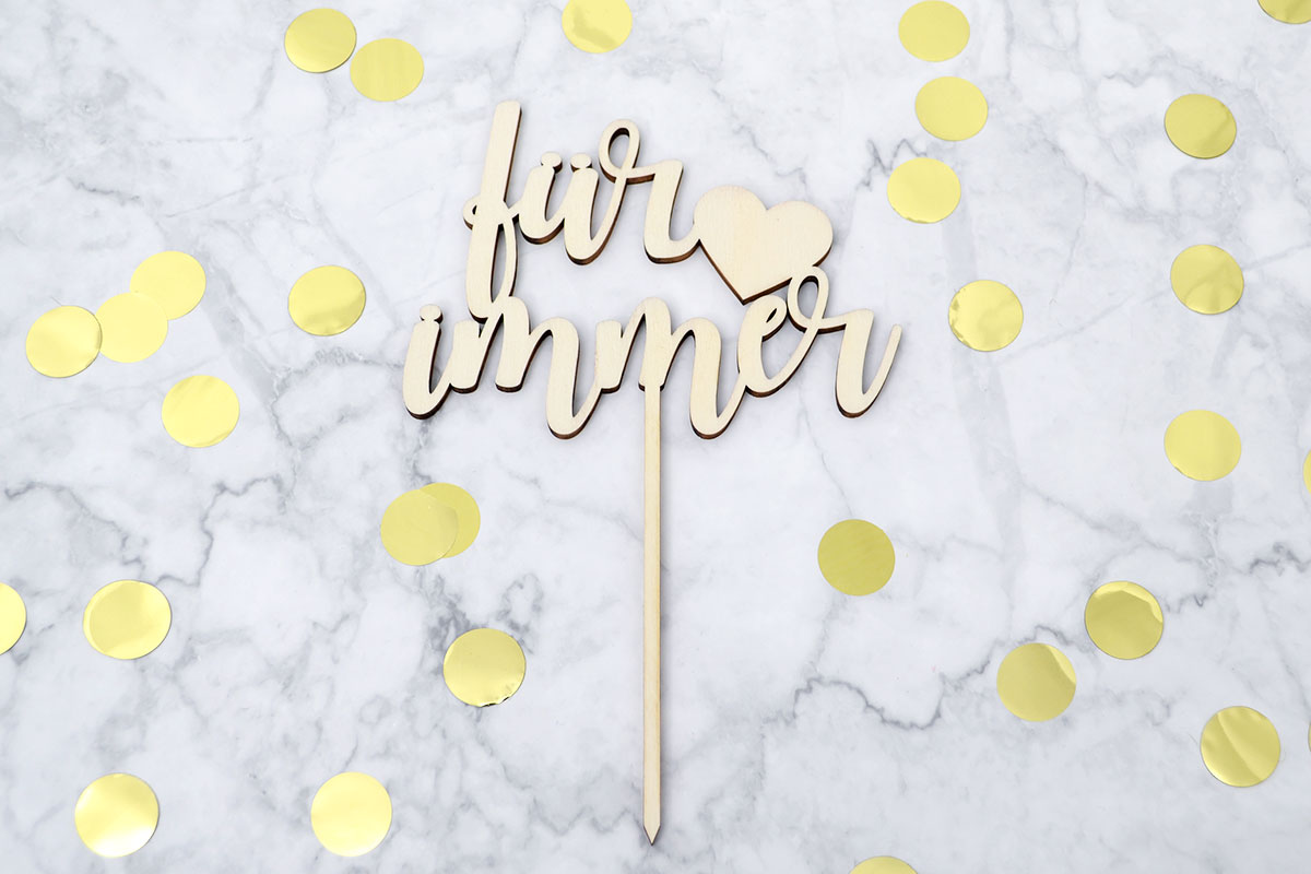Cake-Topper Hochzeit