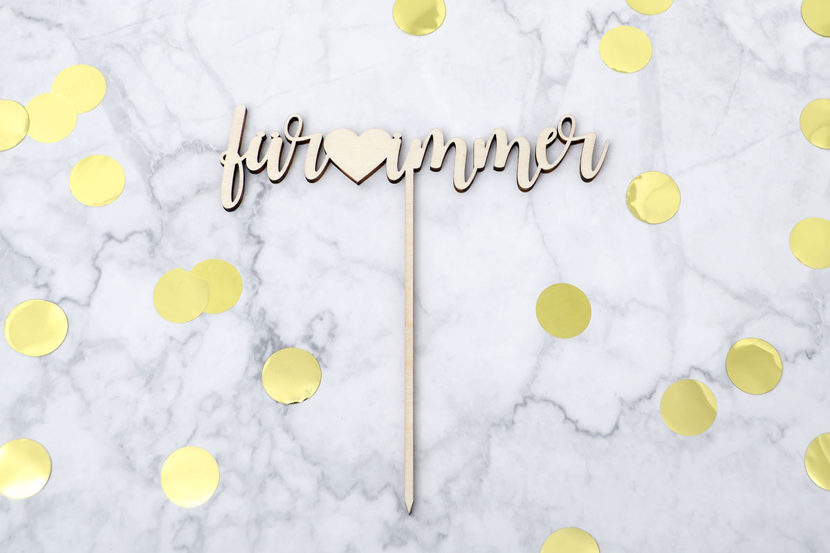 Cake-Topper Hochzeit