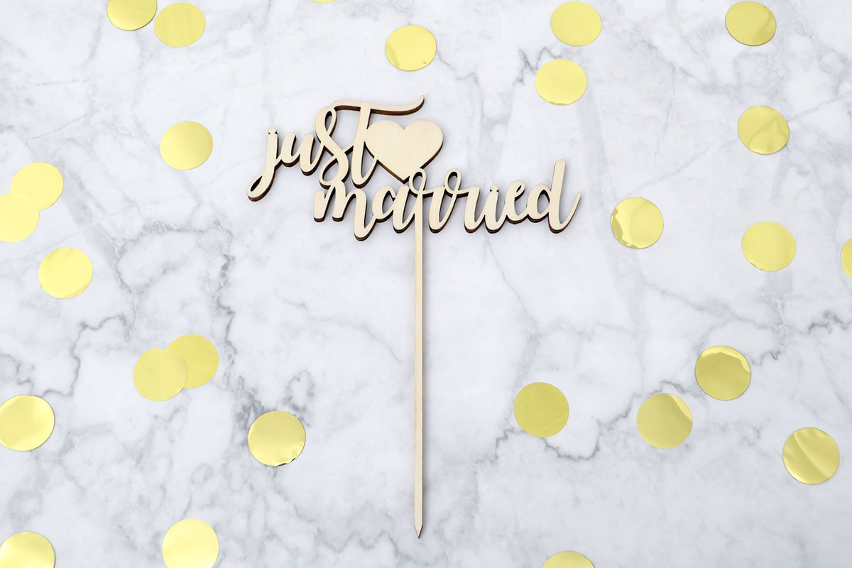 Cake-Topper Hochzeit