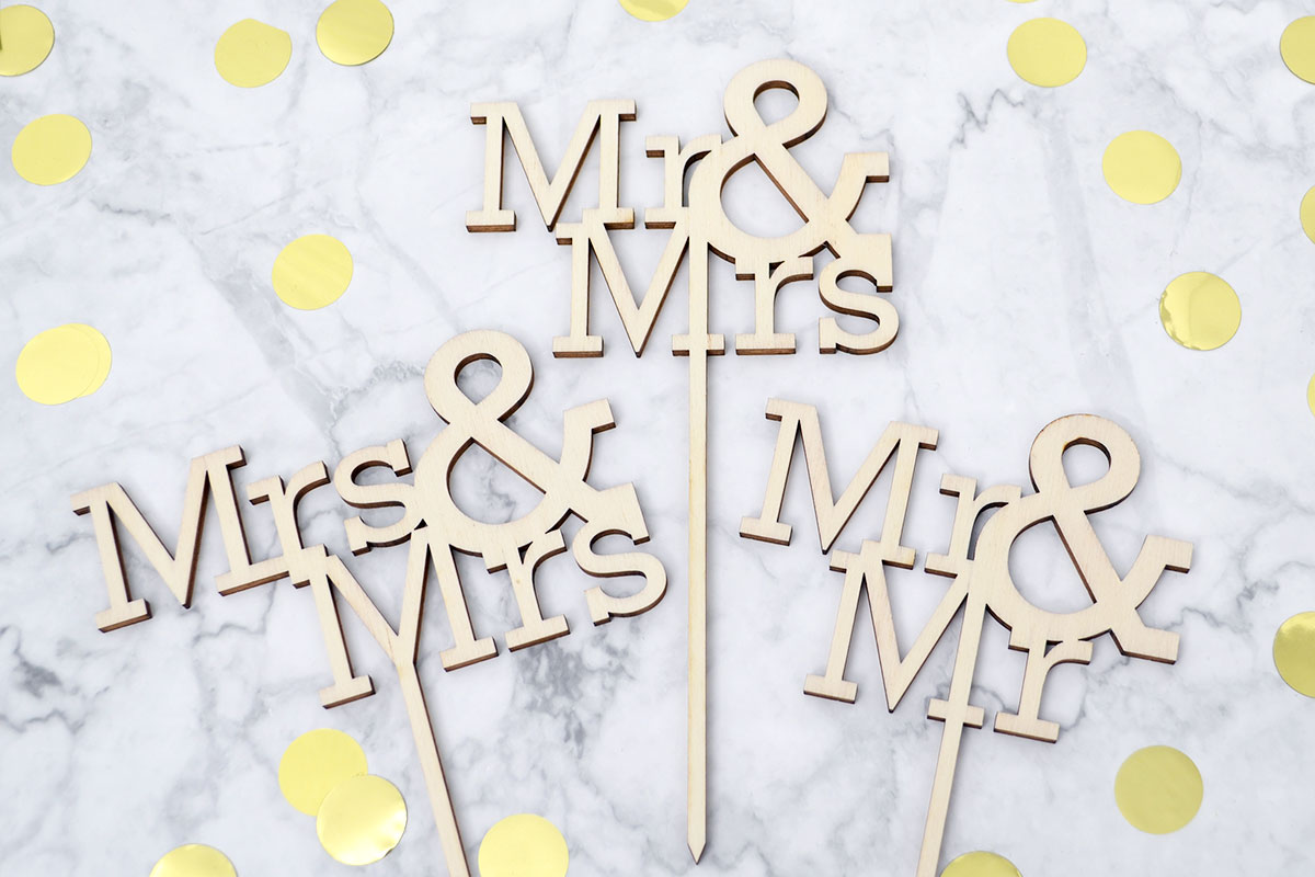 Cake-Topper Hochzeit