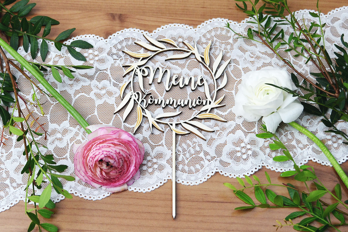 Cake-Topper zur Kommunion