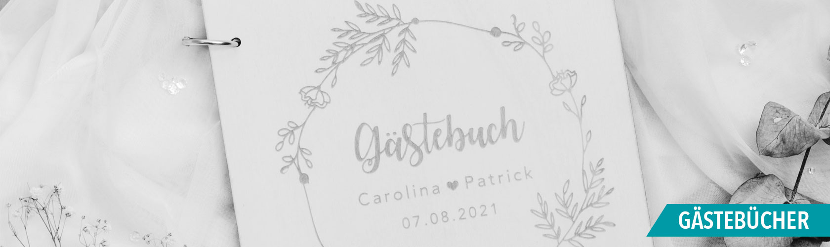 Kategorie Hochzeit Gästebücher