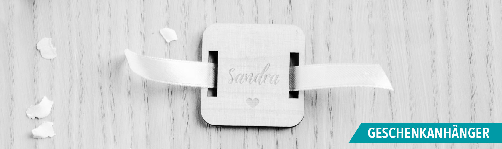 Kategorie Hochzeit Geschenkanhänger