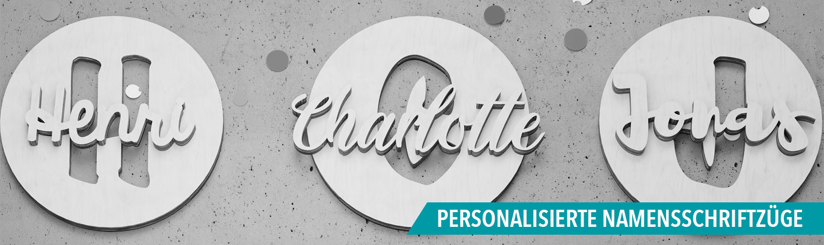 Kategorie Personalisierte Namensschriftzüge