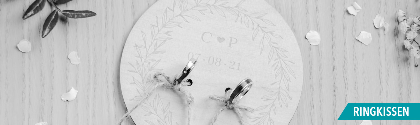 Kategorie Hochzeit Ringkissen