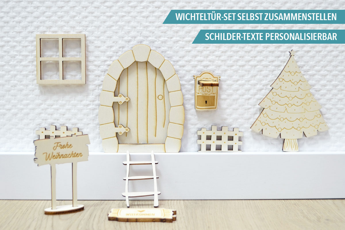 Wichteltür-Set selbst zusammenstellen